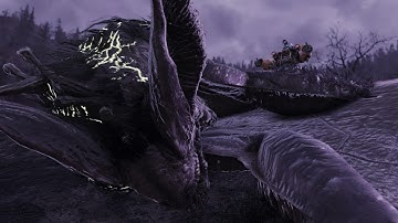 Fallout 76 - Flaming Chainsaw vs Scorchbeast