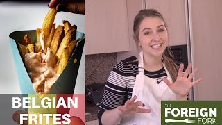 How to Make Belgian Fries and Andalouse Sauce