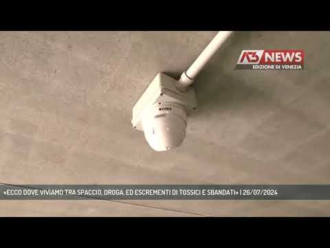«ECCO DOVE VIVIAMO TRA SPACCIO, DROGA, ED ESCREMENTI DI TOSSICI E SBANDATI» | 26/07/2024