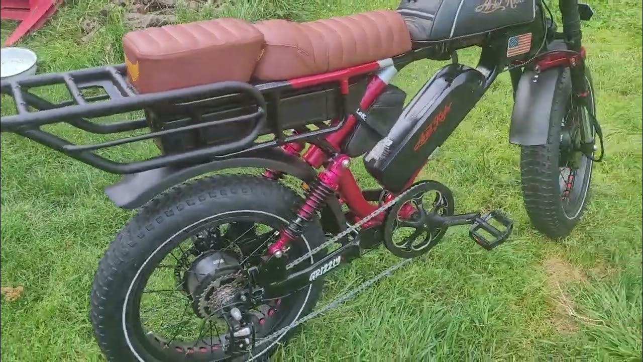 Ariel Rider Grizzly cargo pro rear rack first look. YouTube