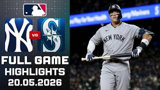 New York Yankees Vs Seattle Mariners Full Game Highlights May 20, 2026 MLB Season 2026