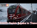R4609: Ospizio Bernina to Tirano - Berninaline - ABe 8/12 - Train Sim World 4