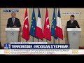 Tu ne parles pas comme un journaliste quand erdogan rpond schement en confrence de presse