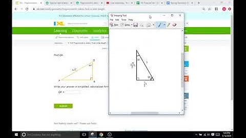 IXL R8: Trigonometric Ratios: Find a Side Length (Geometry)