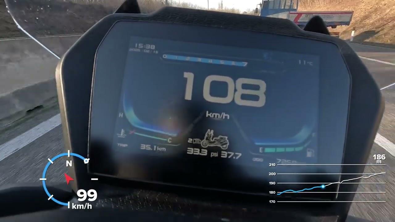 Speedometer vs. GPS Speed and Turn-by-Turn Navigation for the Voge SR3