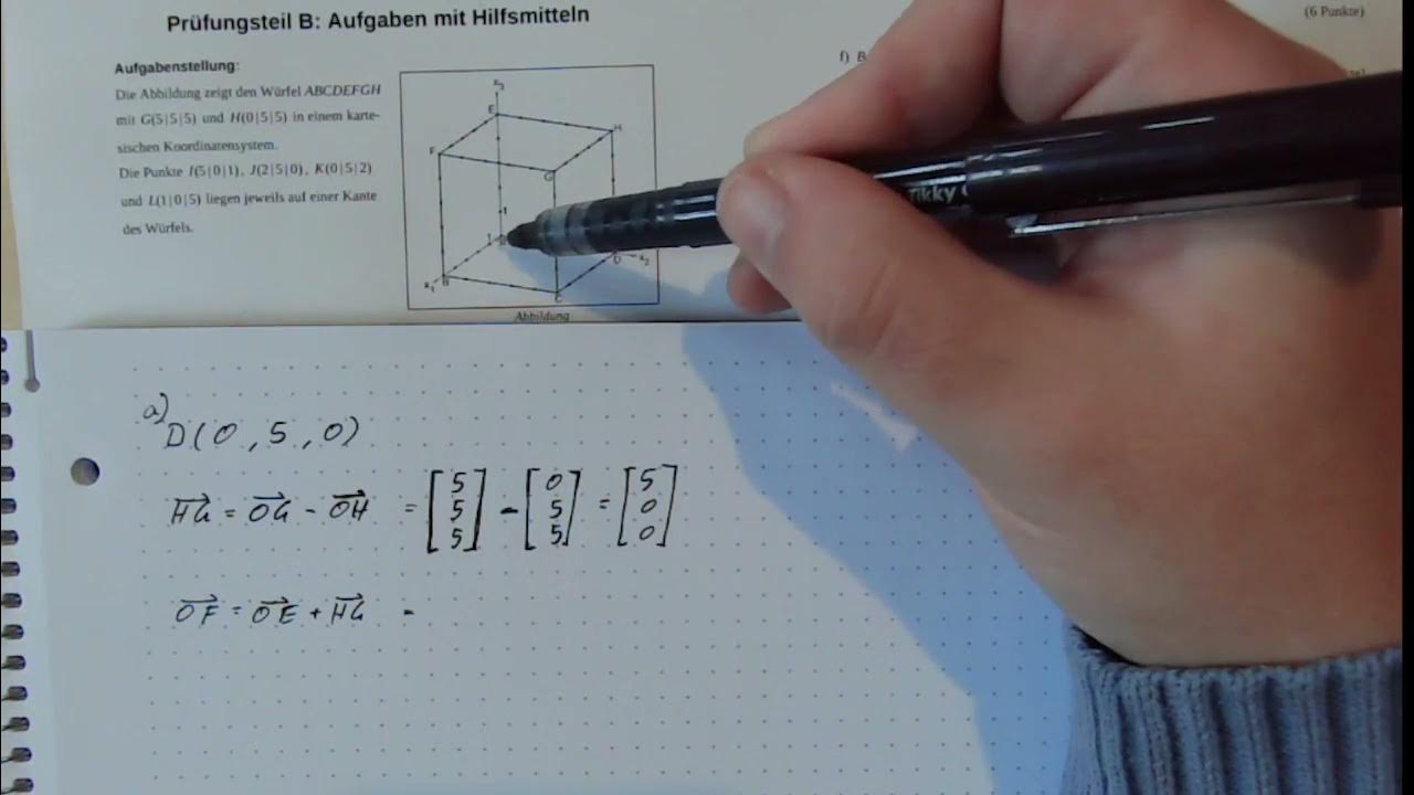 Beispielaufgabe Abiturprüfung Bis 2025 Mathematik Grundkurs