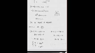 Celebrity Problem in solution of homogeneous linear system with constant coefficient, real & equal roots type. Profile