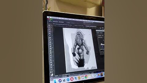 How to make a tattoo stencil with photoshop