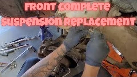 chevy s10 gmc Sonoma front complete suspension replacement