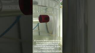 Video De Operación Del Medidor De Fugas Al Vacío Para Envasado