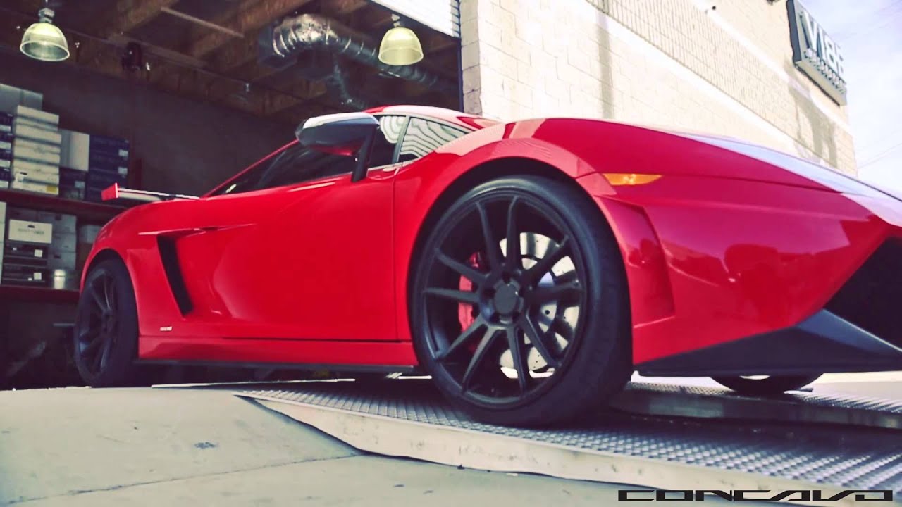 Lamborghini Gallardo Super Trofeo on  Concavo CW-S5 Concave Wheels / Rims TeamConcavo