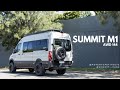 VAN WALKTHROUGH: SUMMIT M1 AWD 144 Sprinter - The ultimate 144 Sprinter Layout
