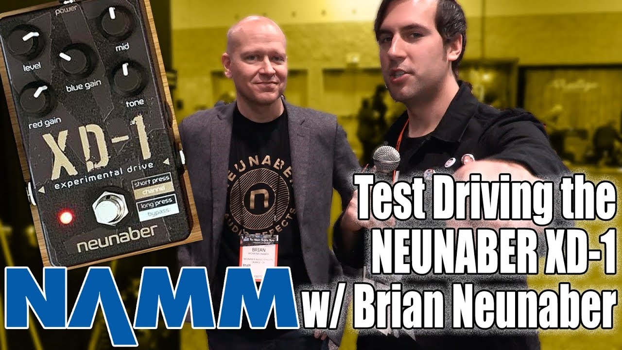 Assista a Winter NAMM 2018: Neunaber Audio Effects XD-1 eXperimental Drive Digital Overdrive Pedal Prototype no YouTube Assista a Winter NAMM 2018: Neunaber Audio Effects XD-1 eXperimental Drive Digital Overdrive Pedal Prototype no YouTube
