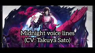 [Arknights] Midnight's voice lines (JP)