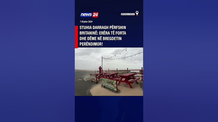 Stuhia Darragh përfshin Britaninë: Erëra të forta dhe dëme në bregdetin perëndimor