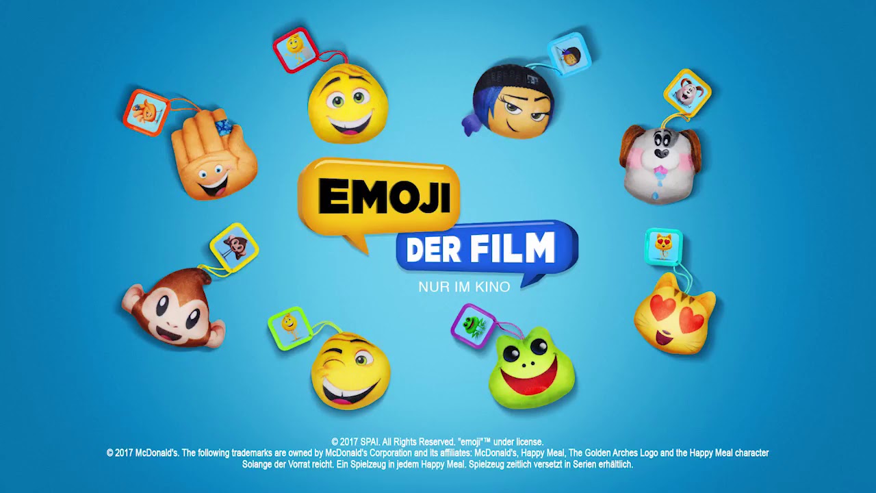 Happy Meal • Emoji Movie • McDonalds • DE