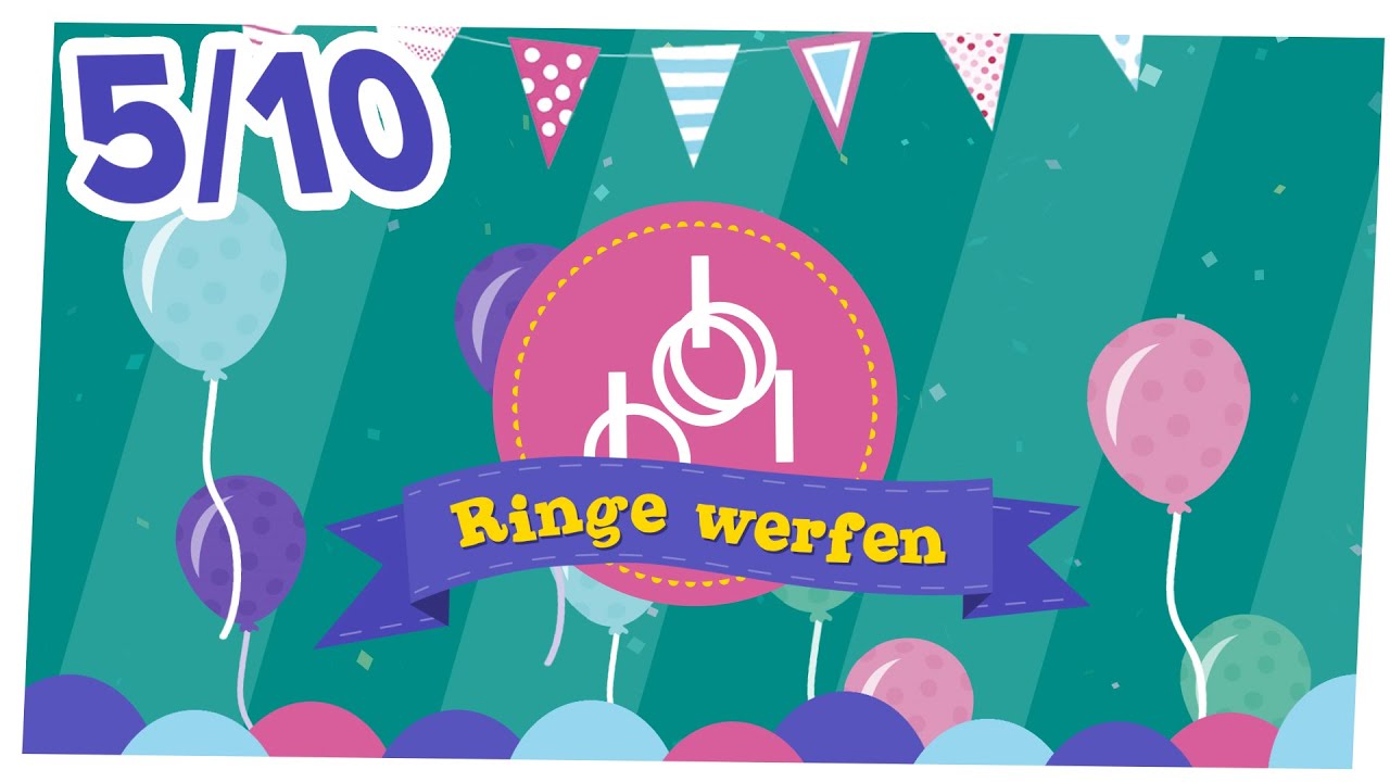 [5/10] Viertes Spiel: Ringe werfen | Rocket Beans TV-Sommerfest | 28.08.2015