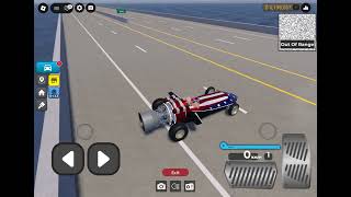 Speed test of the Rocket car screenshot 3