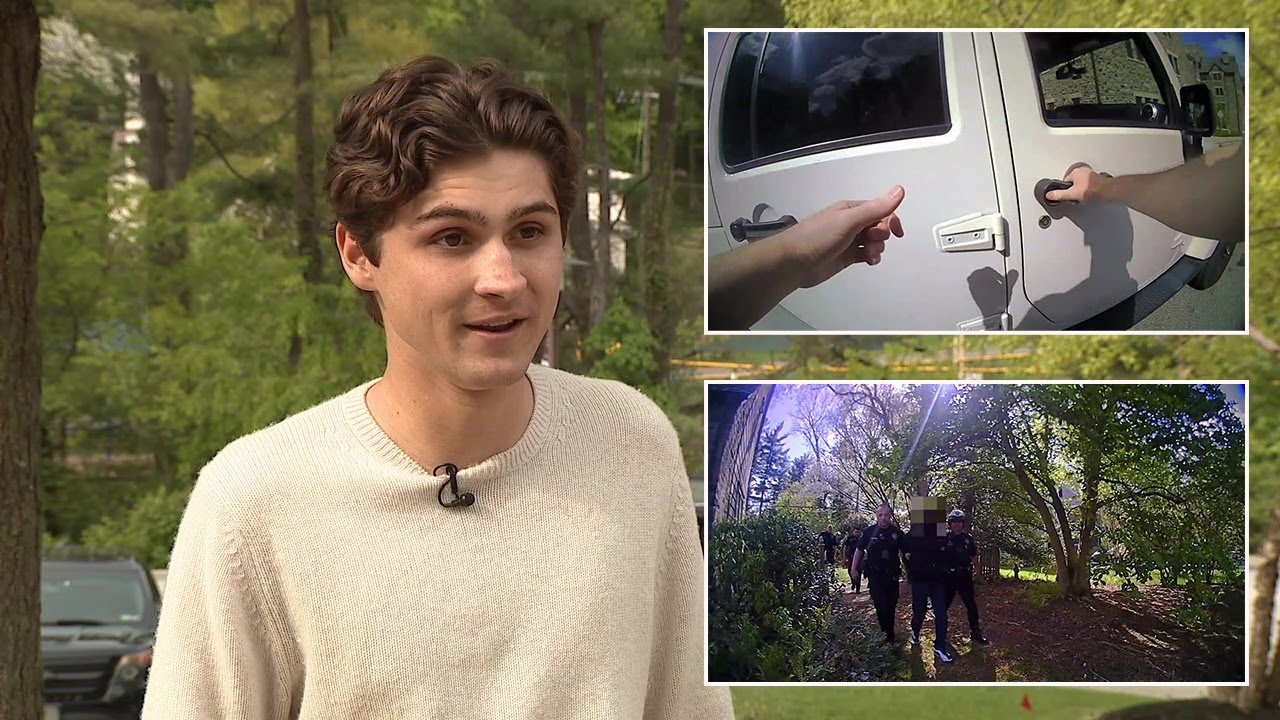 Villanova student gives ride to police officer in the middle of foot pursuit