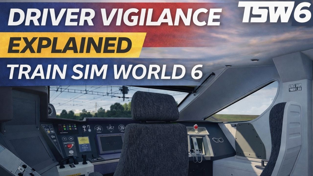 Train Sim World 6: Driver Vigilance Explained (Complete Tutorial) - YouTube