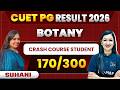 CUET PG 2026 Botany Topper Interview | Suhani 170/300 | Study Plan, Strategy &amp; Tips |VedPrep CUET PG