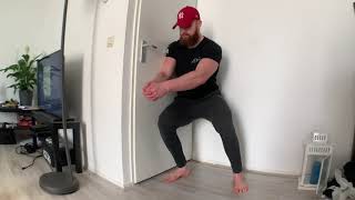 Lateral Wall Sit