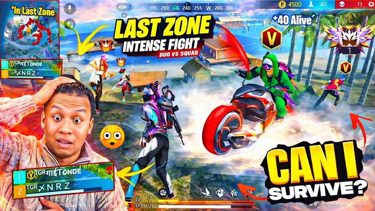 Tonde Gamer Angry Moment 🤬 on Last End Zone Drama Fight ⚔️ 