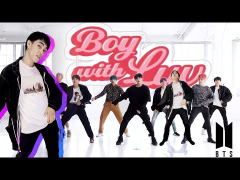 【Ely】BTS "Boy With Luv" Dance Practice ILLEGAL COLLABORATION! (parody ver.)