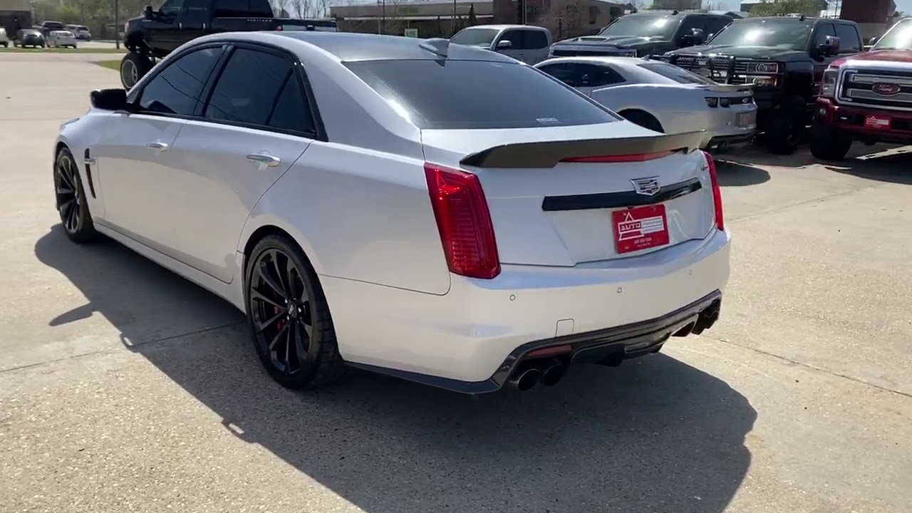 2016 Cadillac CTSV Sedan Used Car Ridgeland, MS Auto Innovation YouTube