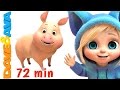 🐷 Old MacDonald Had a Farm | Farm Songs Collection | Nursery Rhymes from Dave and Ava 🐷