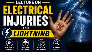 electrical injuries and lighting forensic medicine marrow lecture with notes