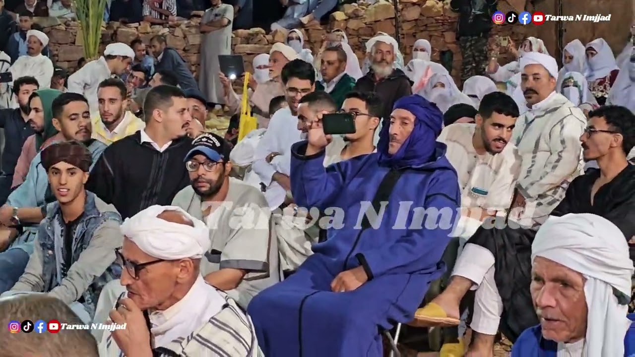 فرقة أحواش إمجاض ب تكاديرت بمناسبة حفل زفاف بتاريخ 07/09/2025 الجزء الخامس 