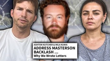 Ashton Kutcher and Mila Kunis DEFEND Danny Masterson With LETTERS..