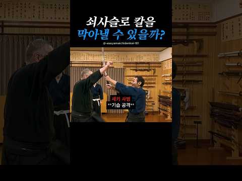 쇠사슬로 칼을 막아낼 수 있을까? thumbnail