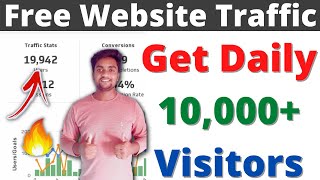 Free Website Traffic | Get Daily 10,000+ Visitors to Your Website | Unlimited Website Traffic 2021 |