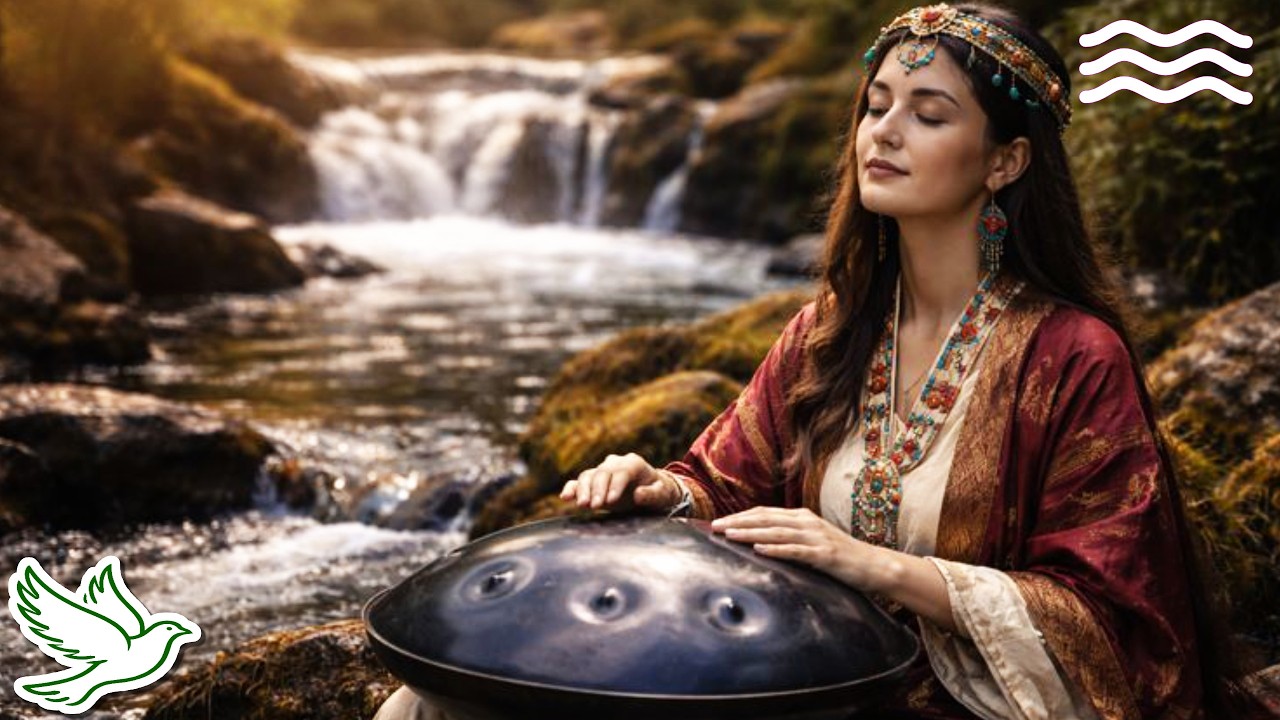 1 HOUR Water Music for Relaxation Calm Brain Break  Music For Meditation And Relaxation Peaceful