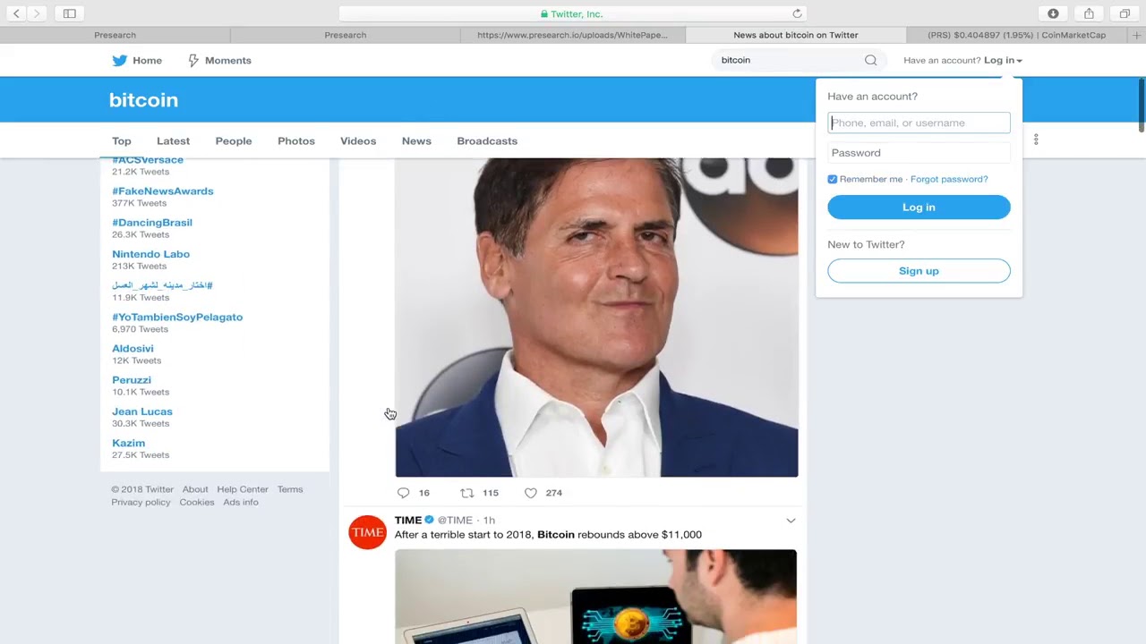 Earn Money With Presearch-0,20$ for every search (english tutorial)