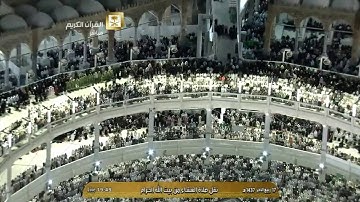 ماتيسر من سورة الأنعام من صلاة العشاء بالمسجد الحرام الأربعاء ١٧ - ٤ - ١٤٣٧هـ الشيخ د. صالح آل طالب