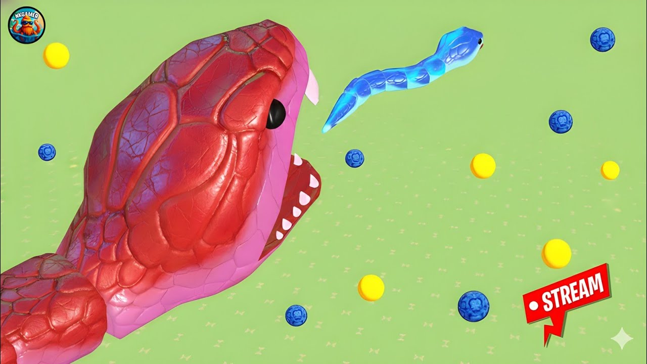 LIVE: Biggest Snake Dominates the Arena 🐍🔥 | Insane Snake Clash Stream