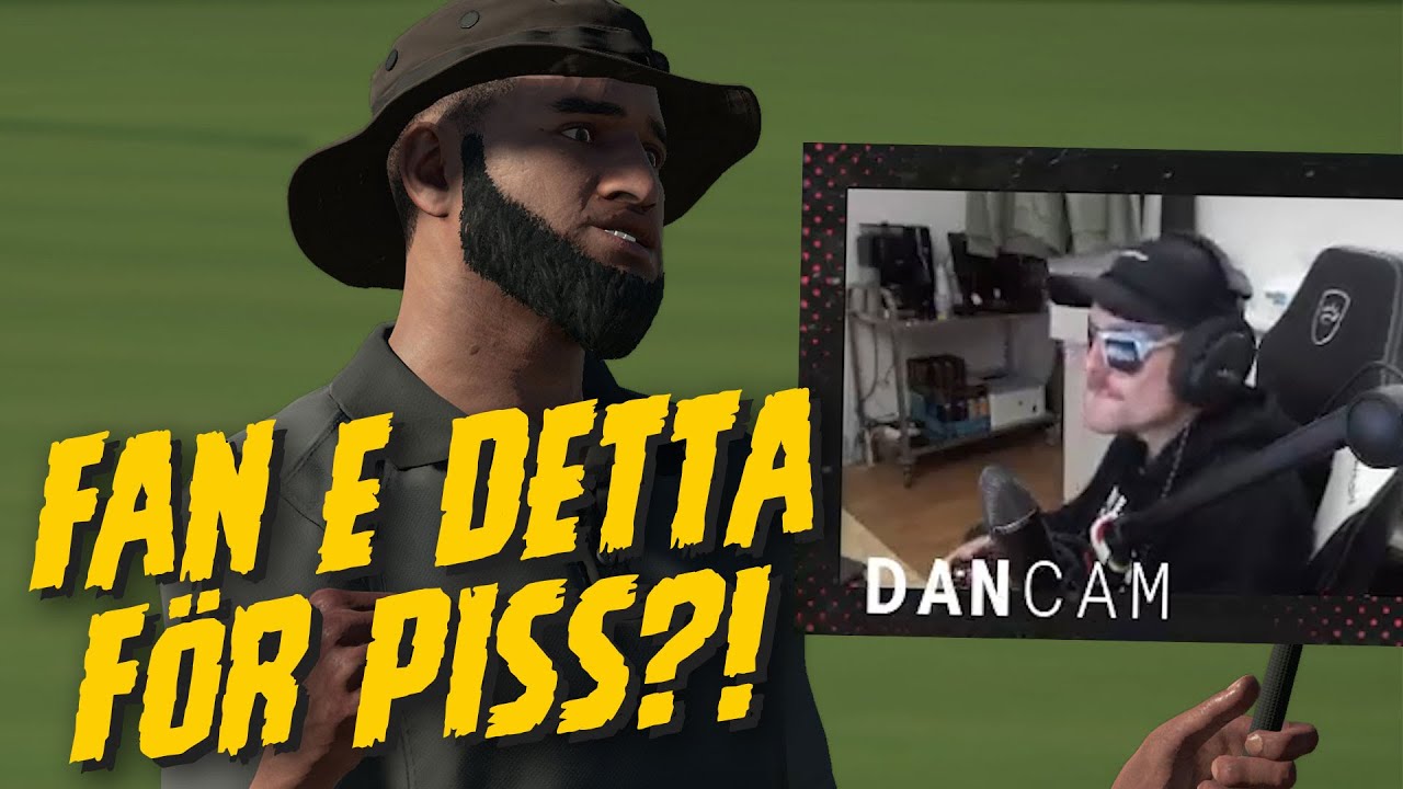 DANNY SUGER PÅ PGA TOUR 2K21 [FUNNY MOMENTS]