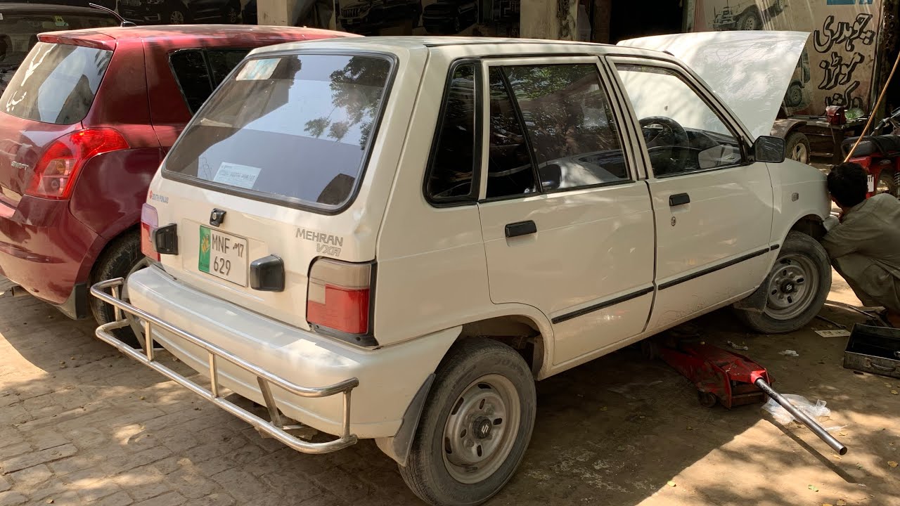 Suzuki mehran engine oil change YouTube