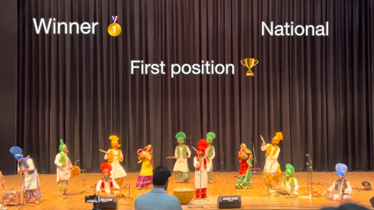 National Gold Medallist 🏆  | Folk Orchestra | Punjabi University Patiala | AIU  2024