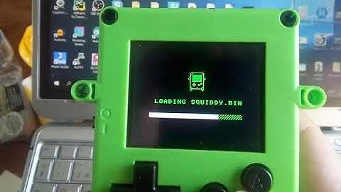 Pokitto loader is working - loading games from SD while travelling