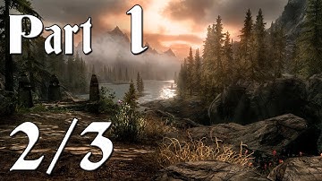 Skyrim Walkthrough - Part 1 - Getting Started [2/3] (PC Gameplay / Commentary)
