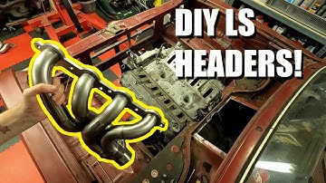 Making custom headers! (Part 1) - 1972 Vauxhall Firenza LS Swap [EP6]