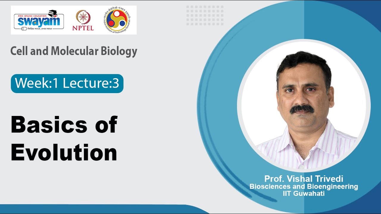 Lec 3: Basics of Evolution