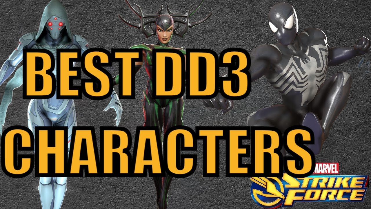 Top Dark Dimension 3 Characters by Lane! Marvel Strike Force YouTube