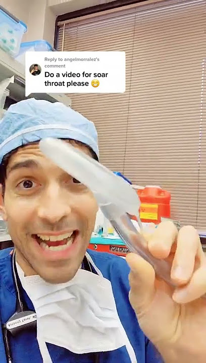 Sore throat cause you don't see 🙈