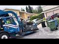 Organics garbage truck 42324