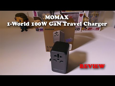 MOMAX 1-World 100W GaN Travel Charger REVIEW